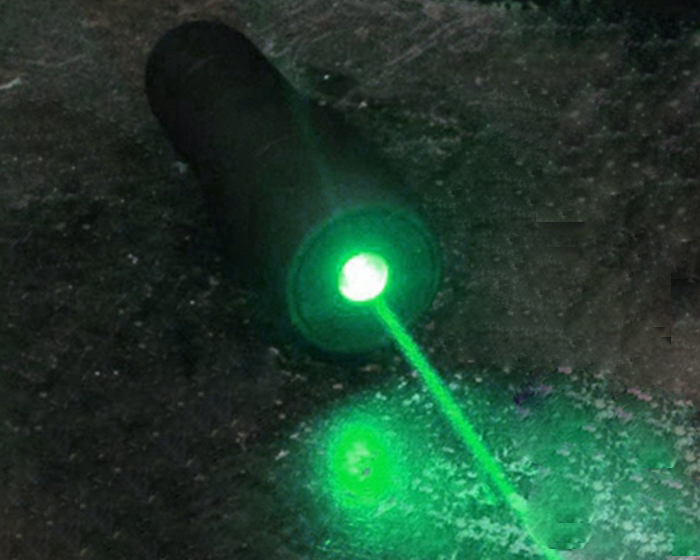 (image for) Green Laser Pointer Flashlight 510nm 10mW - Click Image to Close